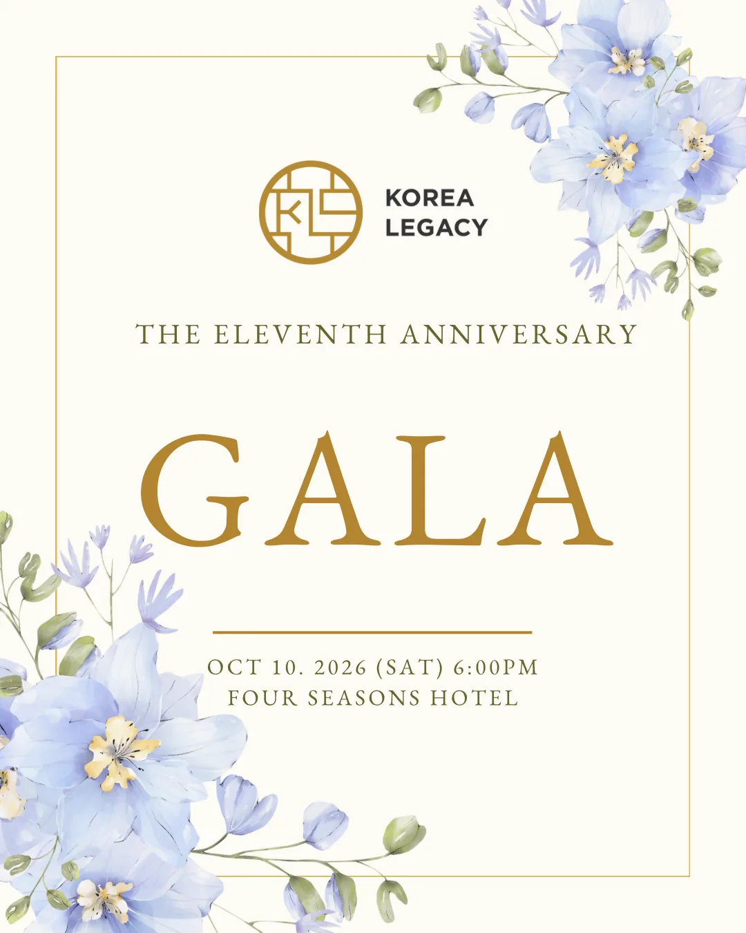 Korea Legacy 11th Charity Gala